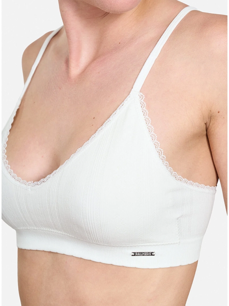 PETO PALMERS PACK X2 SEAMLESS POINTELLE PADDING REMOVIBLE - 5