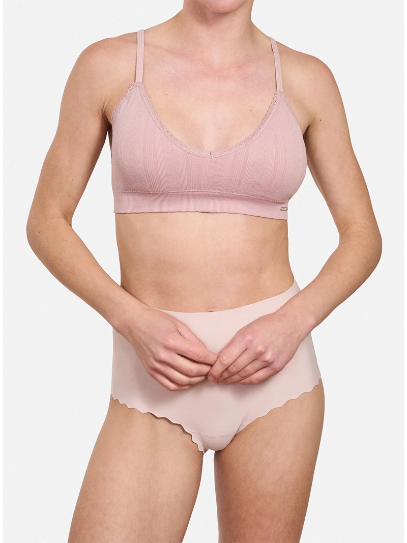 PETO PALMERS PACK X2 SEAMLESS POINTELLE PADDING REMOVIBLE - 2