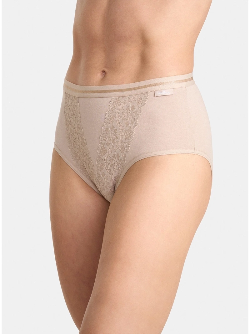 PACK X3 CALZÓN MUJER PALMERS ALGODÓN HIKINI ENCAJE - 3