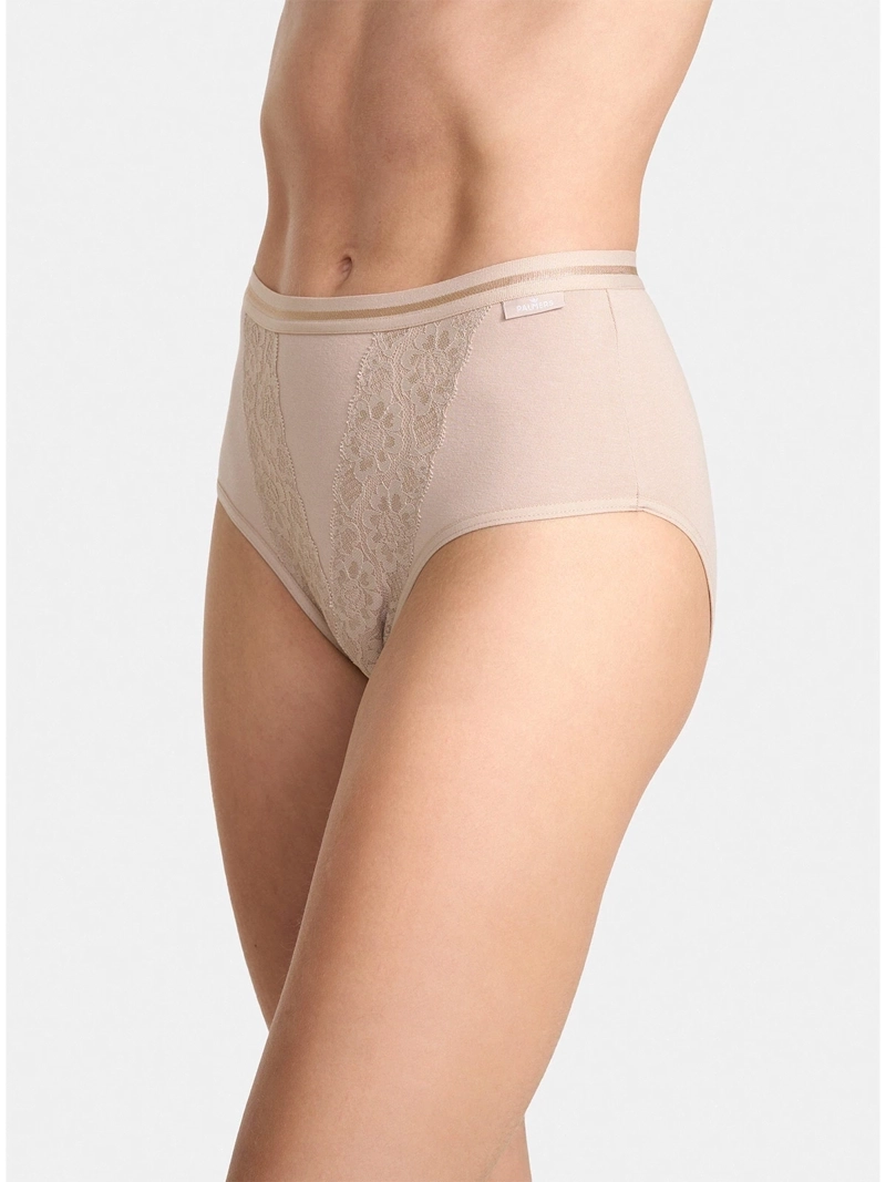 PACK X3 CALZÓN MUJER PALMERS ALGODÓN HIKINI ENCAJE - 3
