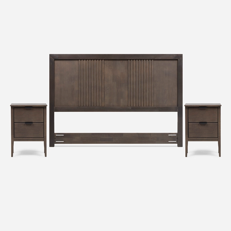 CAMA EUROPEA ROSEN DRIVEN 2 PLAZAS B/D + SET MARCO - 3