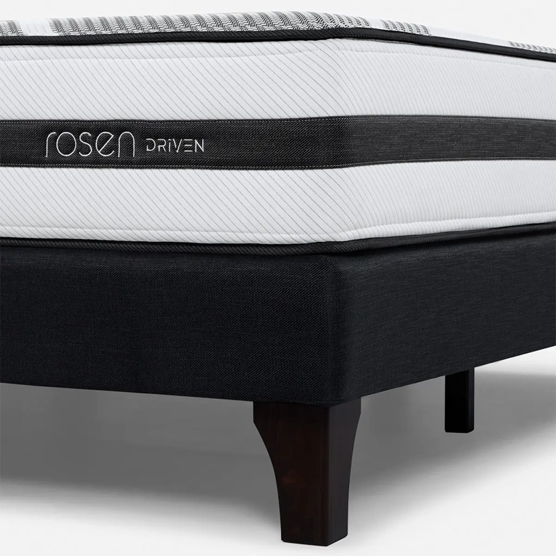 CAMA EUROPEA ROSEN DRIVEN 2 PLAZAS B/D + RESPALDO MARCO - 6