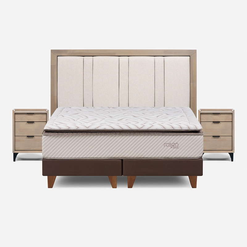 CAMA EUROPEA ROSEN NEST 2 PLAZAS B/D + SET MELROSE - 1