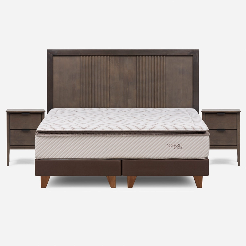 CAMA EUROPEA ROSEN NEST KING + SET MARCO - 1