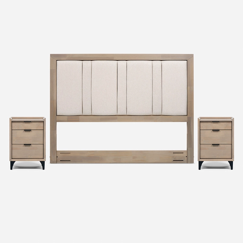 SET MUEBLES ROSEN MELROSE 2 PLAZAS LATTE - 1