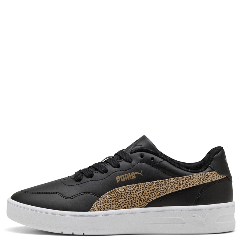 ZAPATILLAS MUJER PUMA CASUALES NEGRO COURT LALLY TOPCAT CUERO - 1