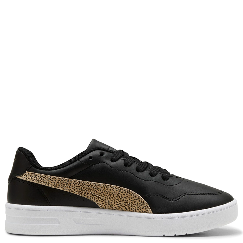ZAPATILLAS MUJER PUMA CASUALES NEGRO COURT LALLY TOPCAT CUERO - 3