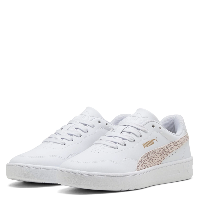 ZAPATILLAS MUJER PUMA CASUALES BLANCO COURT LALLY TOPCAT CUERO - 2