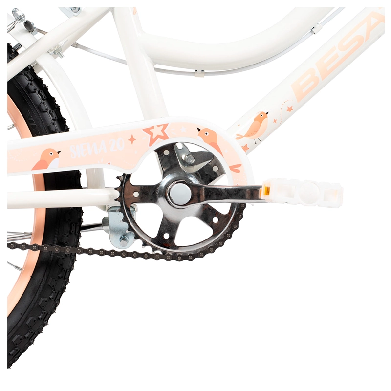 BICICLETA BESATTI SIENA ARO 20 BLANCO Blanco, foto 4