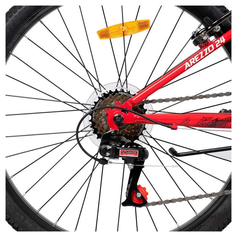 MOUNTAIN BIKE BESATTI AREZZO ARO 24 ROJO Rojo, foto 3