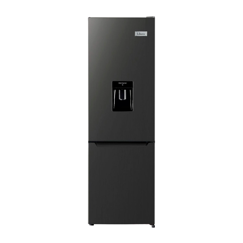 REFRIGERADOR BOTTOM FREEZER LIBERO LRB-270SDNW 262L FRÍO DIRECTO NEGRO - 2
