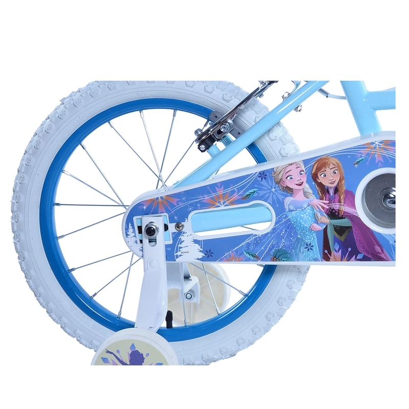 BICICLETA DISNEY FROZEN ARO 12 CELESTE Celeste, foto 3