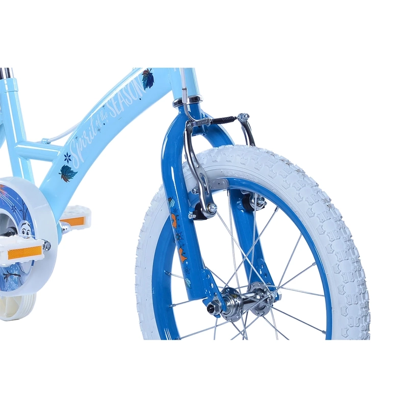 BICICLETA DISNEY FROZEN ARO 12 CELESTE Celeste, foto 5