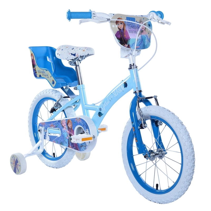 BICICLETA DISNEY FROZEN ARO 16 CELESTE Celeste, foto 2