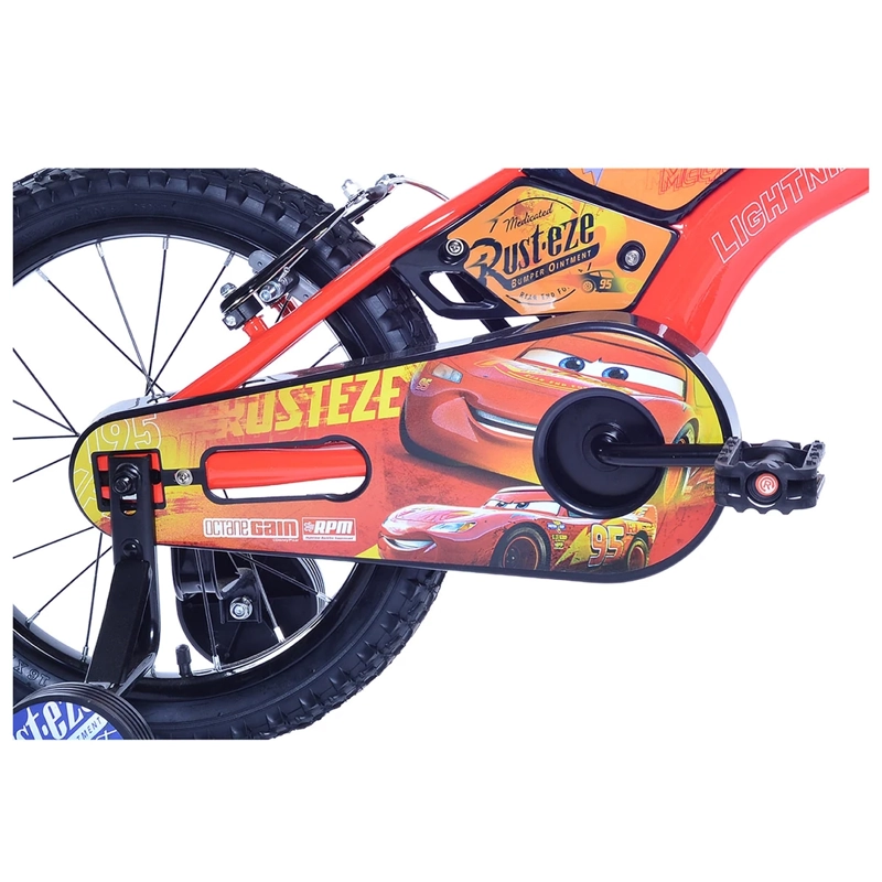 BICICLETA DISNEY CARS ARO 16 ROJO Rojo, foto 4