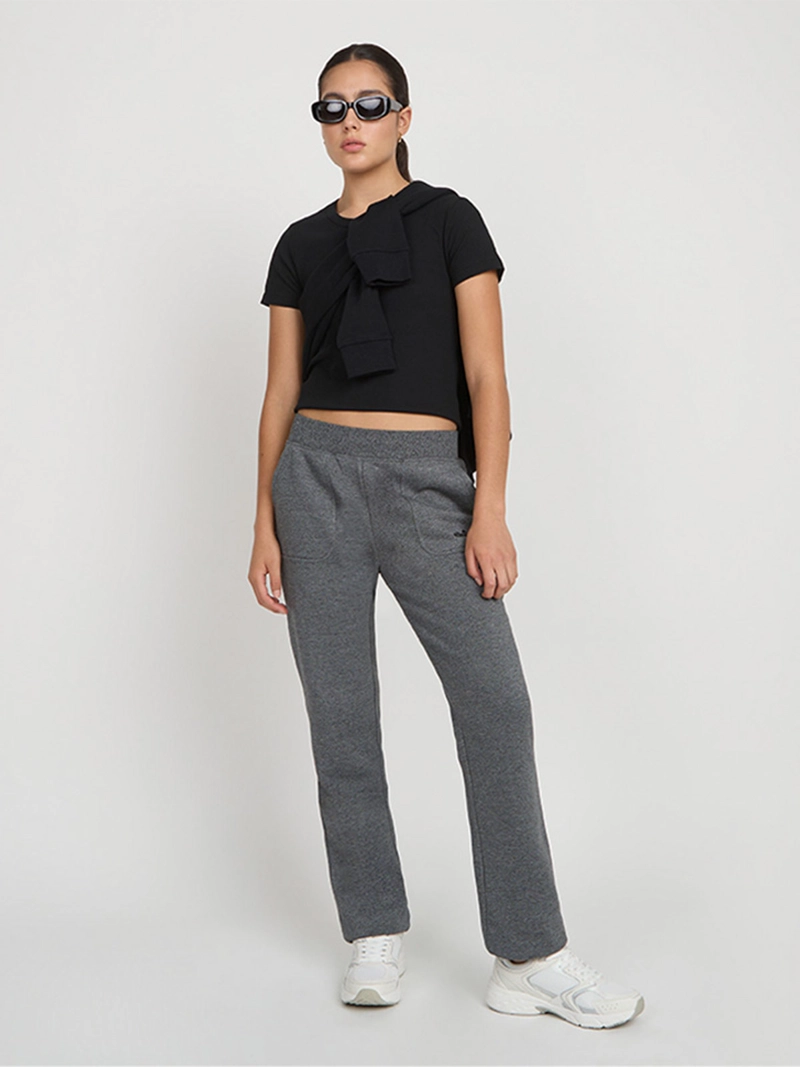 PANTALÓN MUJER ELLESSE ALGODÓN CLARA GRIS - 4