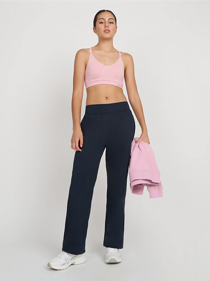 PANTALÓN MUJER ELLESSE ALGODÓN FRAN AZUL - 4
