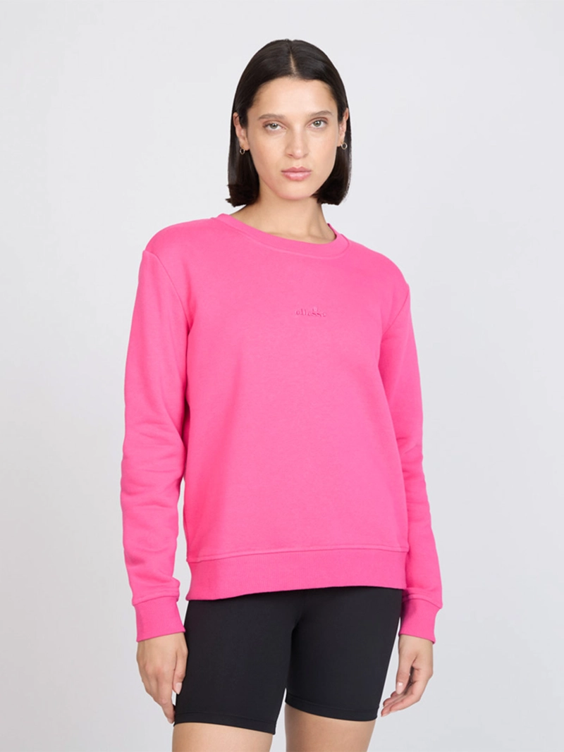 POLERÓN MUJER ELLESSE ALGODÓN CONSUELO FUCSIA - 1