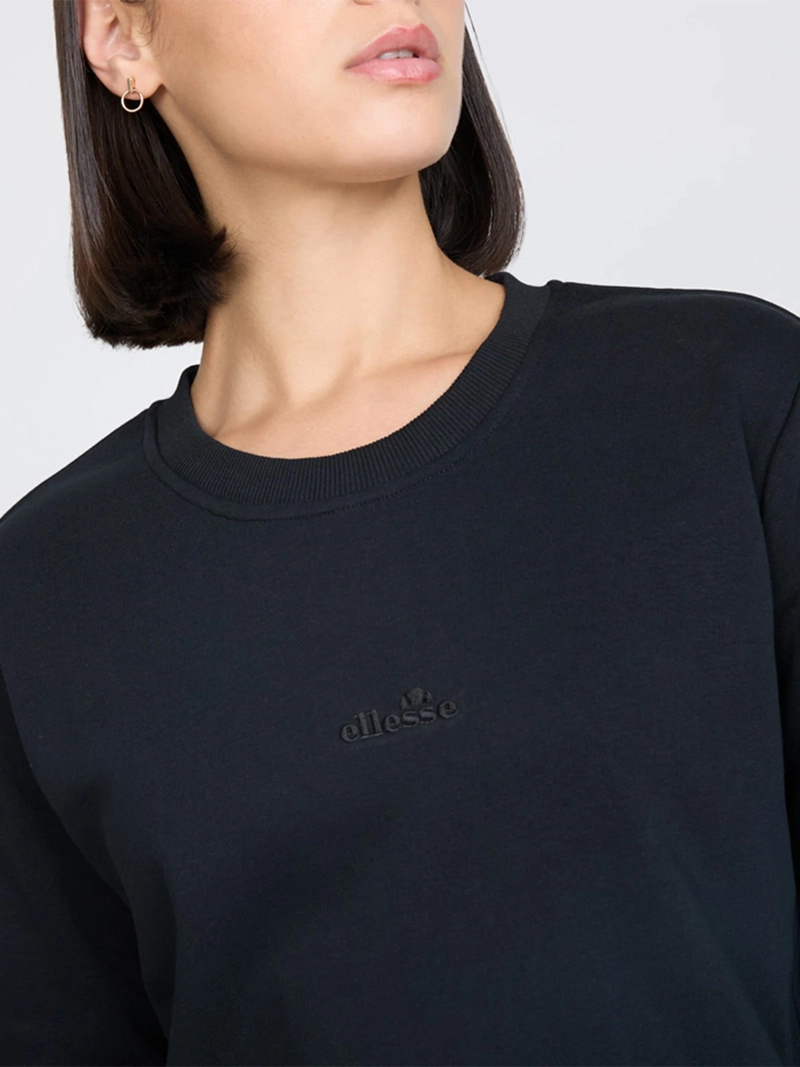 POLERÓN MUJER ELLESSE ALGODÓN CONSUELO NEGRO - 3