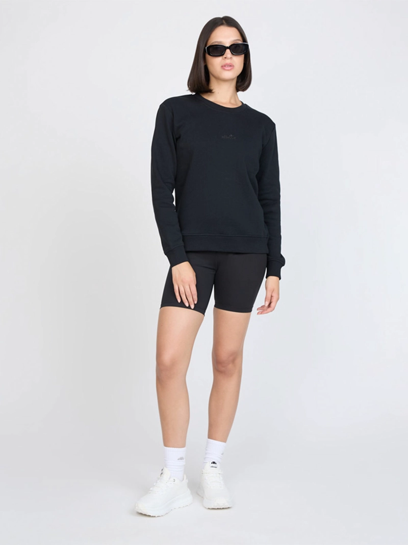 POLERÓN MUJER ELLESSE ALGODÓN CONSUELO NEGRO - 4