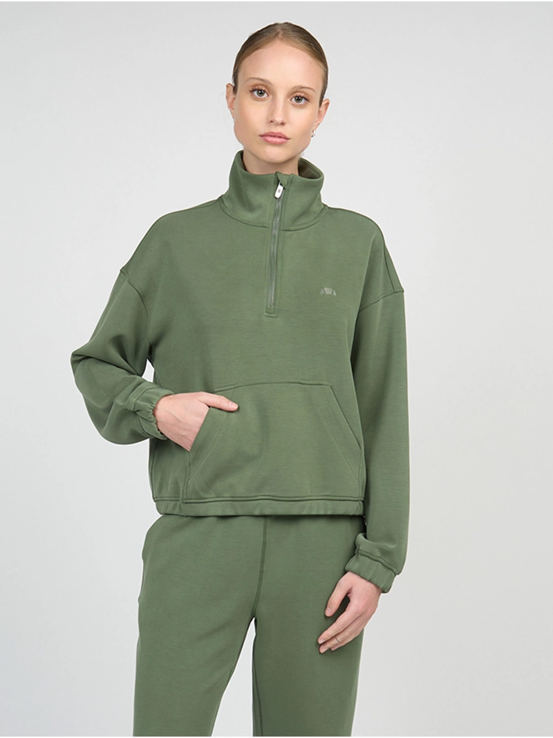POLERÓN MUJER ELLESSE LEYLA VERDE - 1