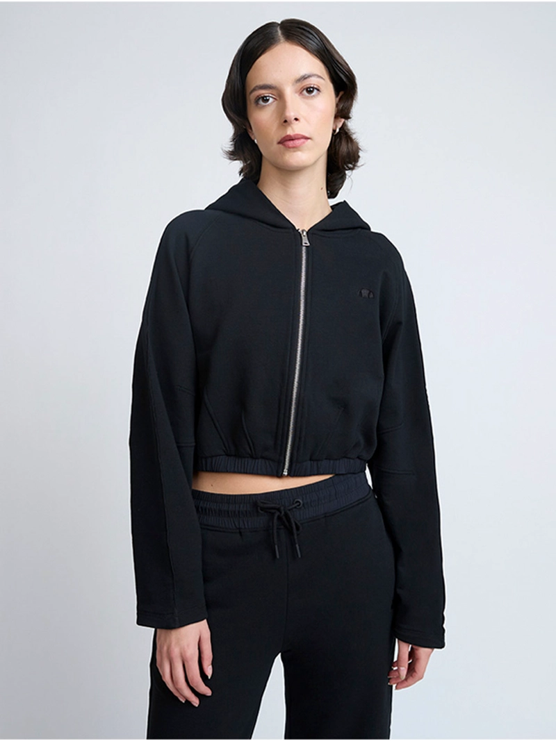 POLERÓN MUJER ELLESSE ALGODÓN SOFIA NEGRO - 1