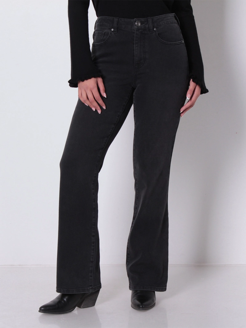 JEANS MUJER WADOS ALGODÓN RECTO TIRO ALTO - 2