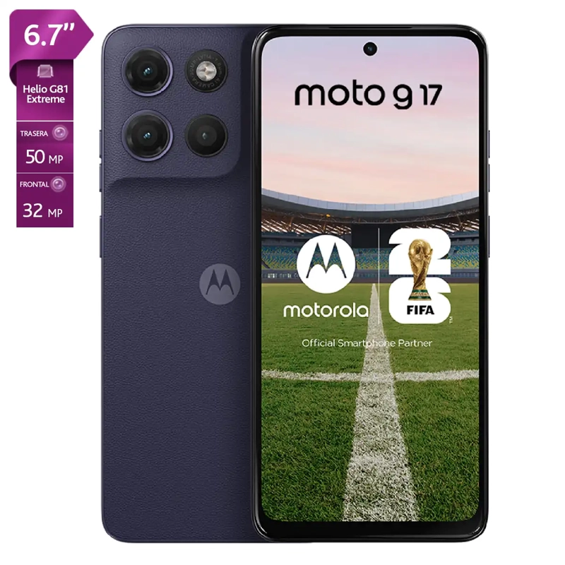SMARTPHONE MOTOROLA G17 128GB 4GB 50MP 6.7” - 1