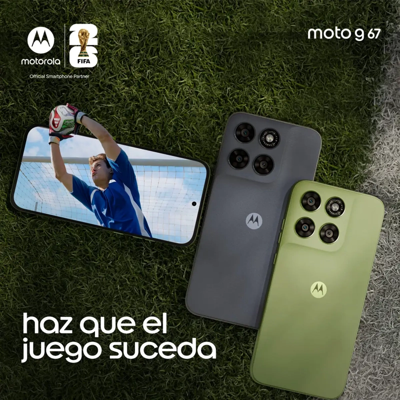 SMARTPHONE MOTOROLA G67 256GB 4GB 50MP 6.7” - 4