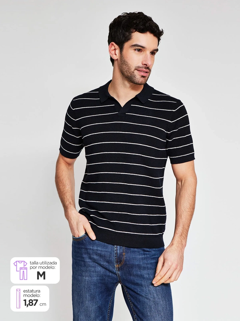 POLERA HOMBRE SFERA MANGA CORTA  - 1