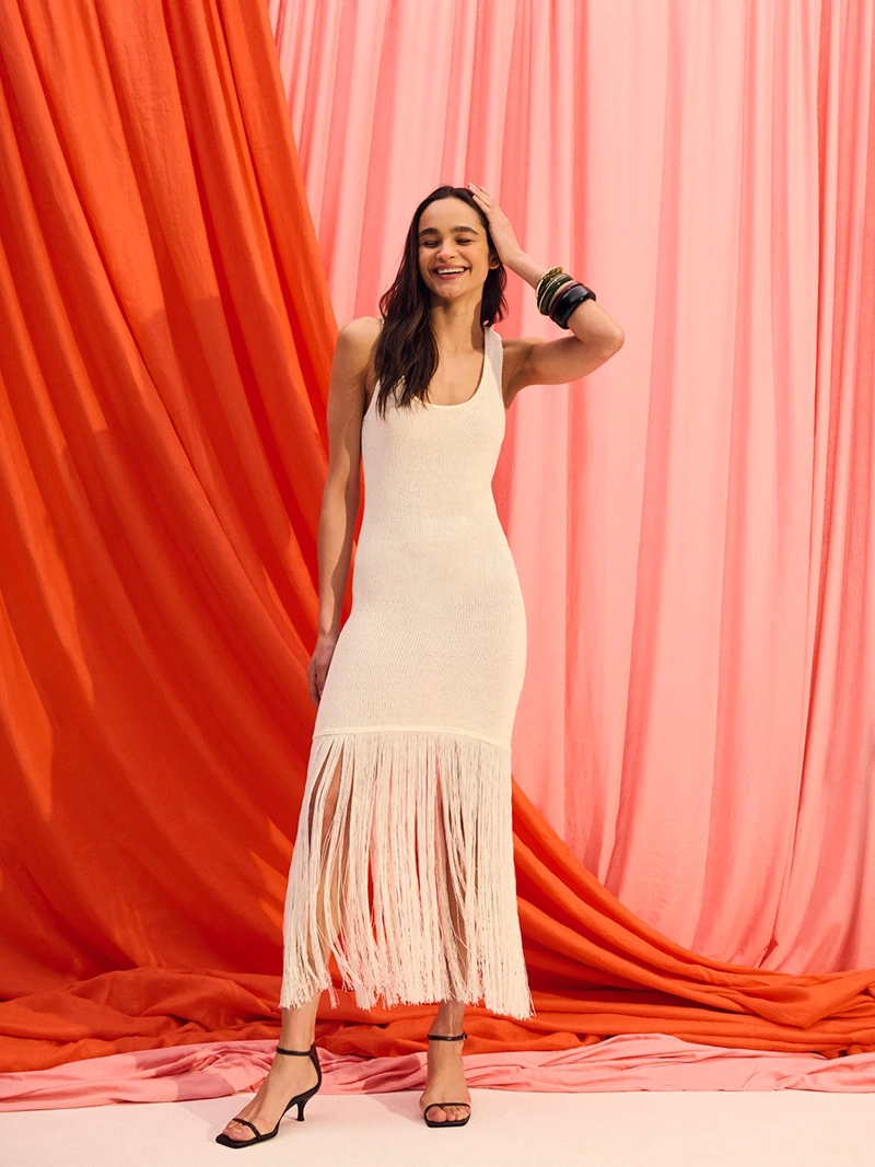 VESTIDO MUJER MARQUIS TEJIDO FLECOS