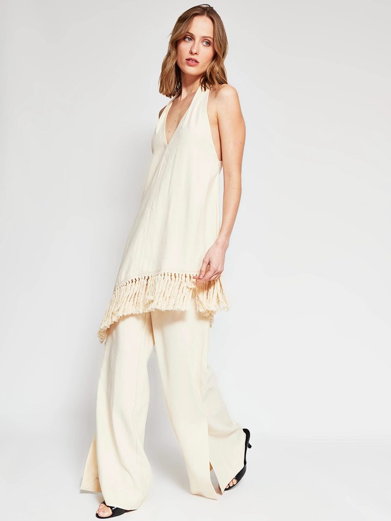 BLUSA MUJER MARQUIS HALTER FLECOS - 4