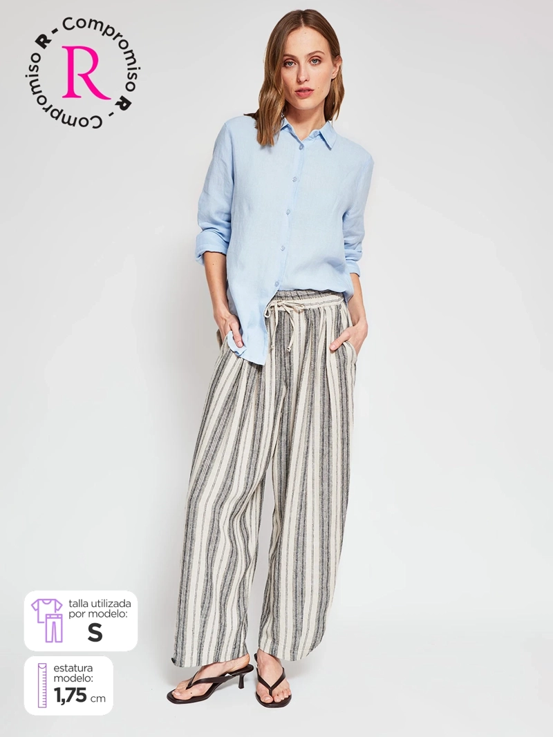 PANTALÓN MUJER MARQUIS LINO RAYAS