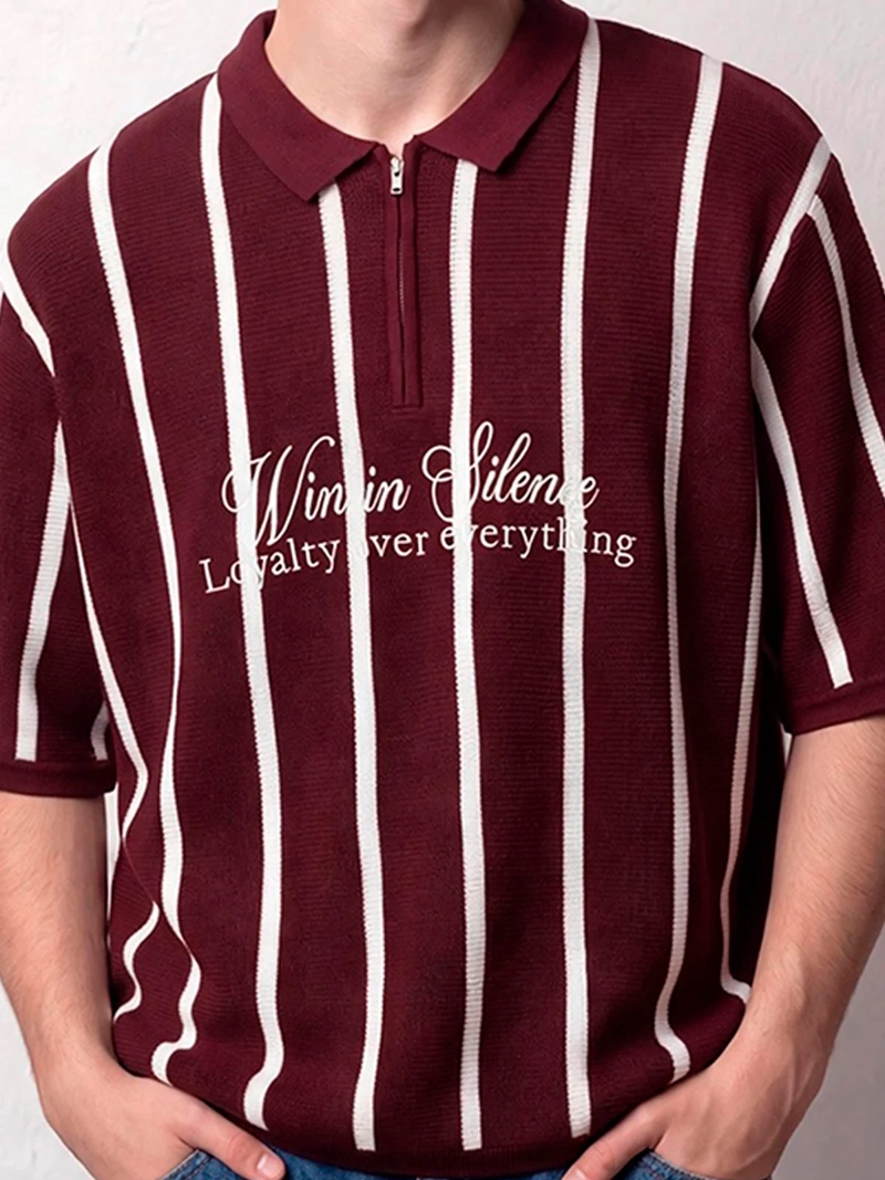 POLERA HOMBRE INDEX CUELLO POLO MANGA CORTA TEJIDA - 3