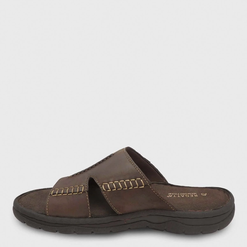 SANDALIAS HOMBRE REGATTA ROMULO3 CUERO  - 5