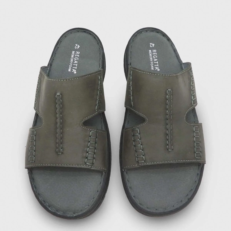 SANDALIAS HOMBRE REGATTA ROMULO3 CUERO  - 6