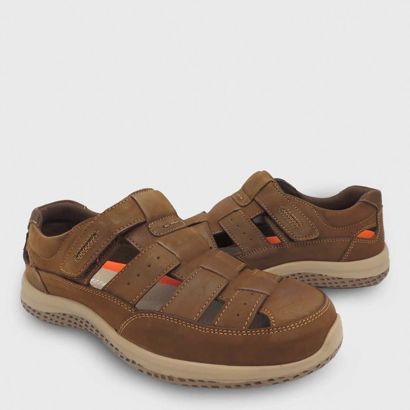 SANDALIAS HOMBRE REGATTA RUTIRO CUERO  - 2