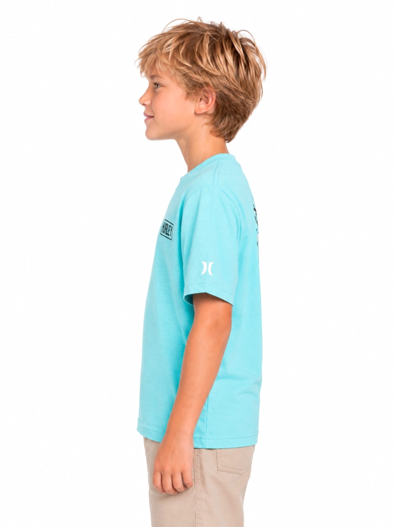 POLERA NIÑO HURLEY MANGA CORTA ESTAMPADO PEQUEÑO - 2