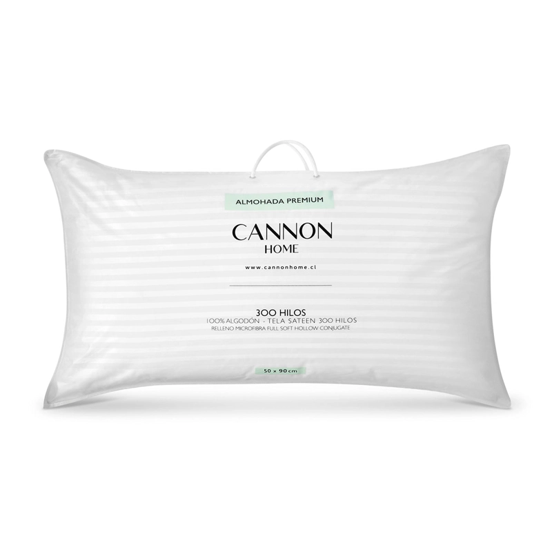 ALMOHADA CANNON PREMIUM DOBBY 300 HILOS 50X90 CM - 1