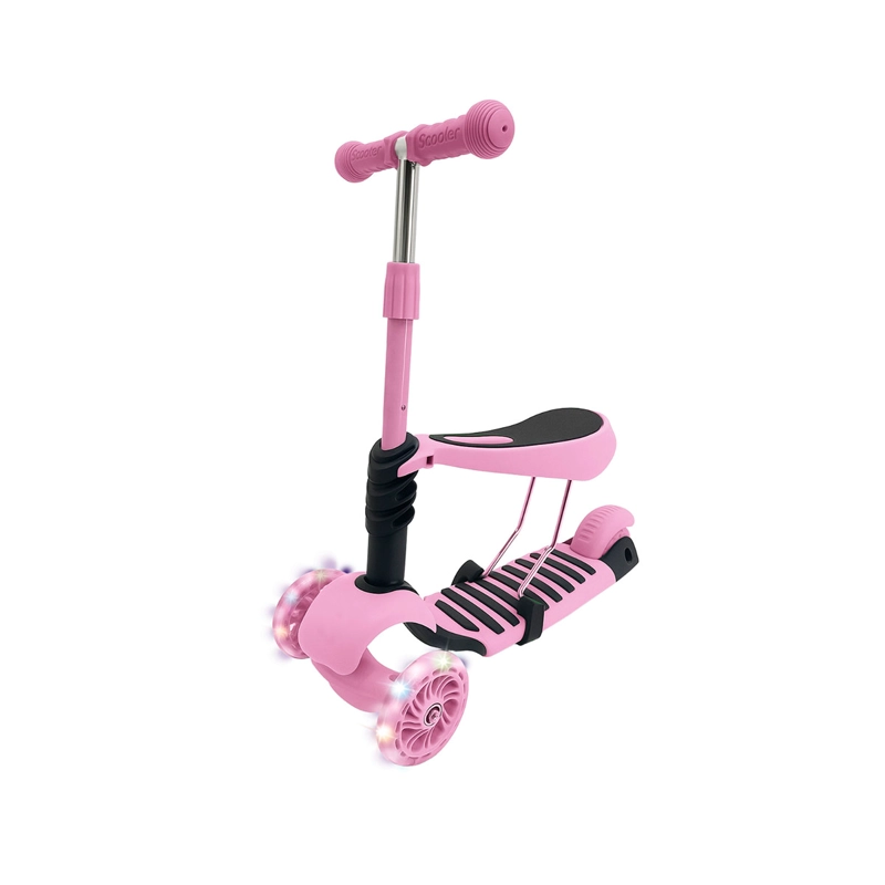 TRISCOOTER HARVEST 2 EN 1 ROSA
