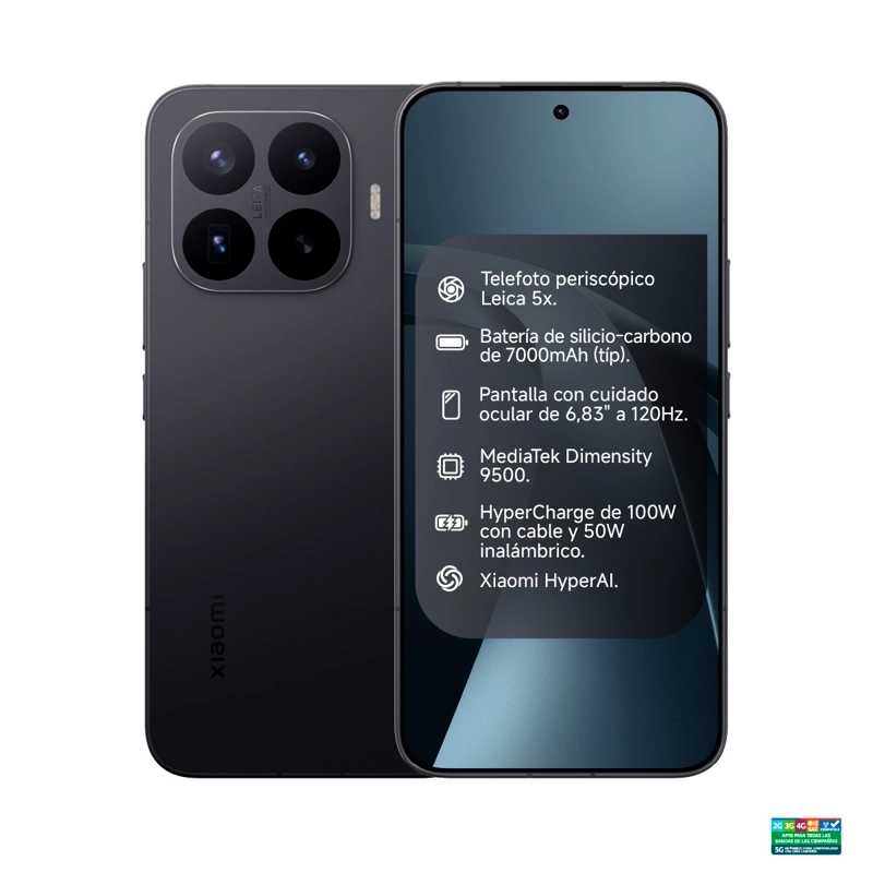 SMARTPHONE XIAOMI 17T PRO 512GB 12GB RAM 50MP 6.8” + PARLANTE OUTDOOR - 13