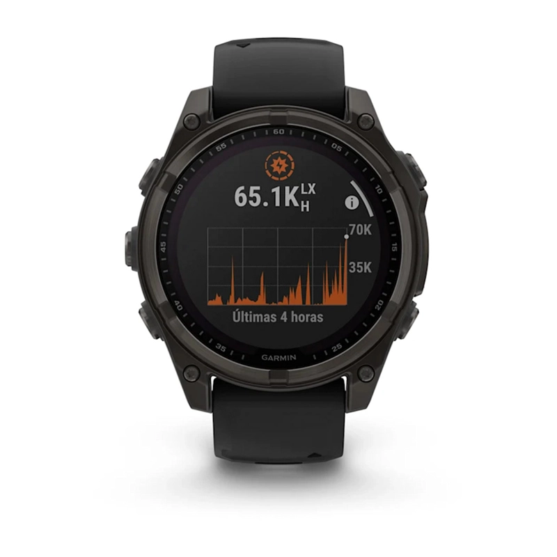 Garmin Fenix 8 Sapphire Solar 47mm Carbon Gray, foto 2
