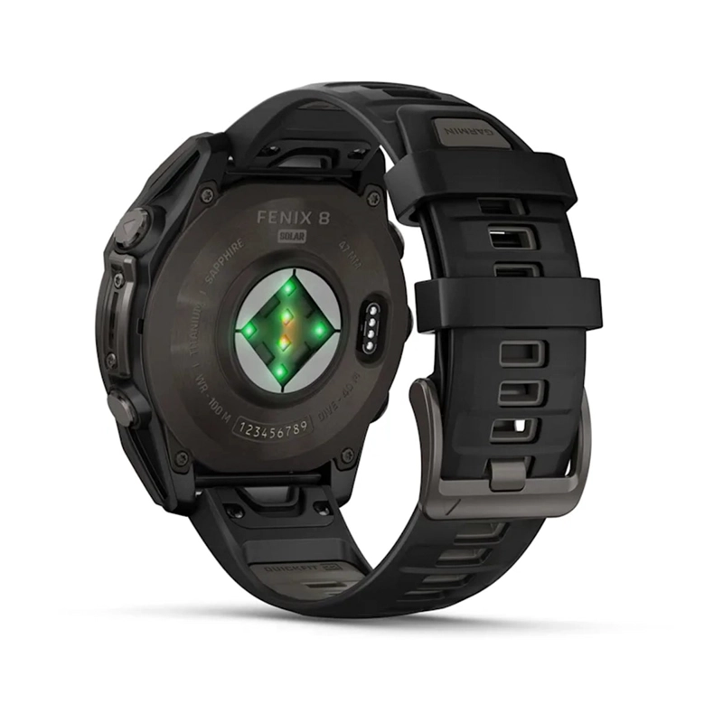 Garmin Fenix 8 Sapphire Solar 47mm Carbon Gray, foto 5
