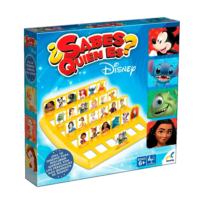 JUEGO DE MESA DISNEY ¿SABES QUIÉN ES? ADIVINANZA FAMILIAR - 1