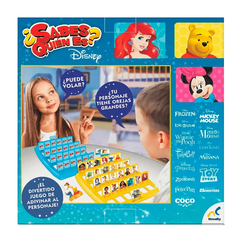 JUEGO DE MESA DISNEY ¿SABES QUIÉN ES? ADIVINANZA FAMILIAR - 3