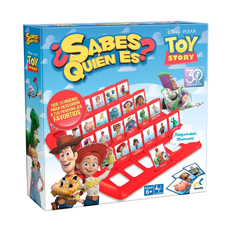 JUEGO DE MESA TOY STORY ¿SABES QUIÉN ES? ADIVINANZA FAMILIAR - 1