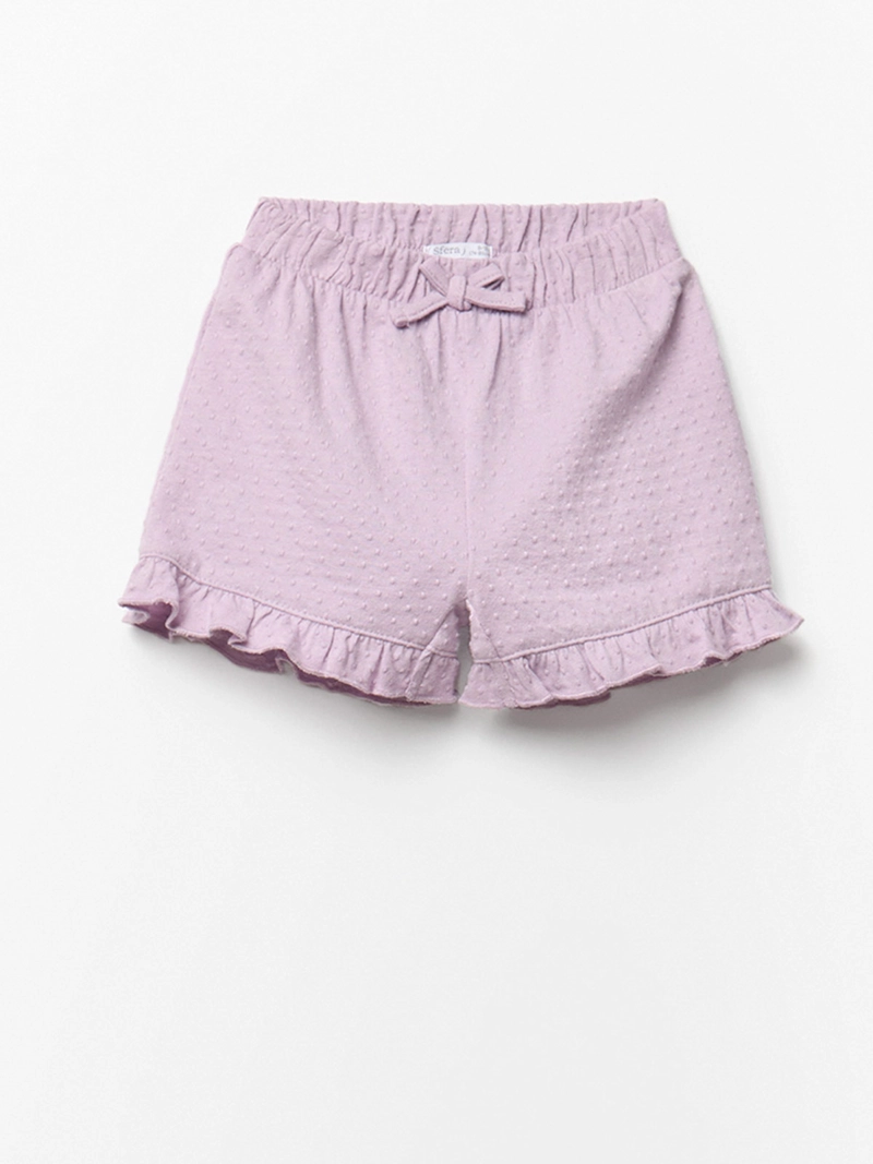 SHORT NIÑA SFERA ALGODÓN PLUMETI - 3