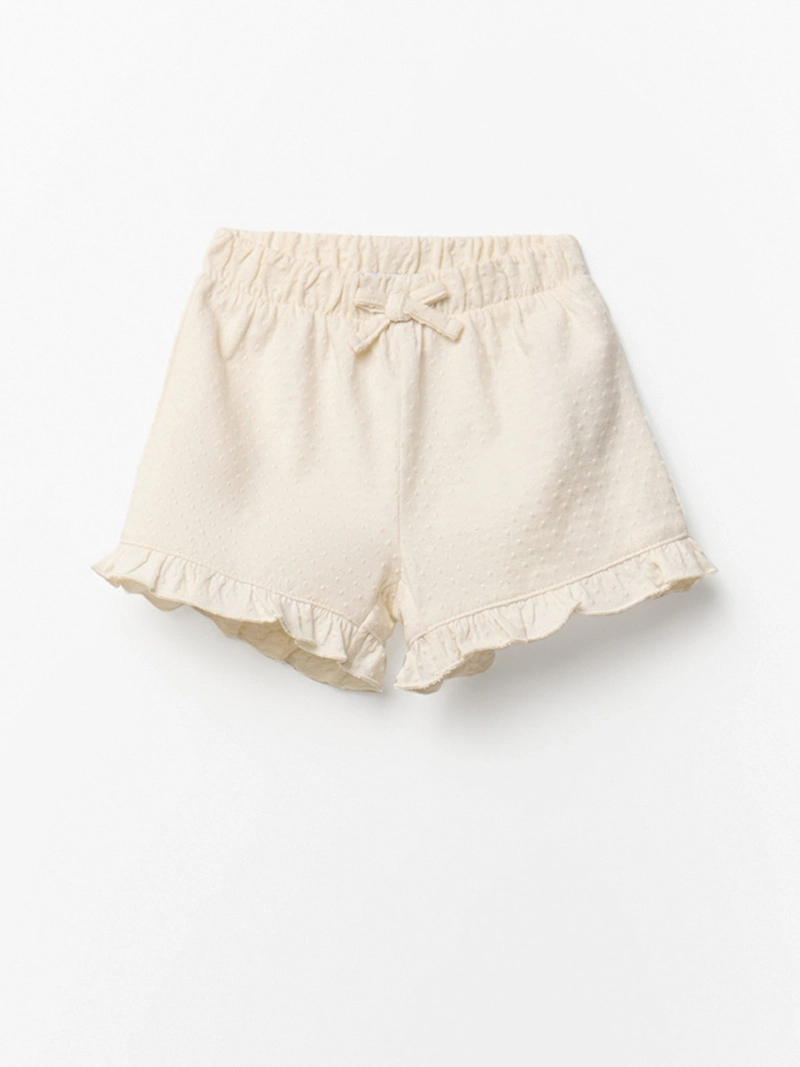 SHORT NIÑA SFERA ALGODÓN PLUMETI - 1
