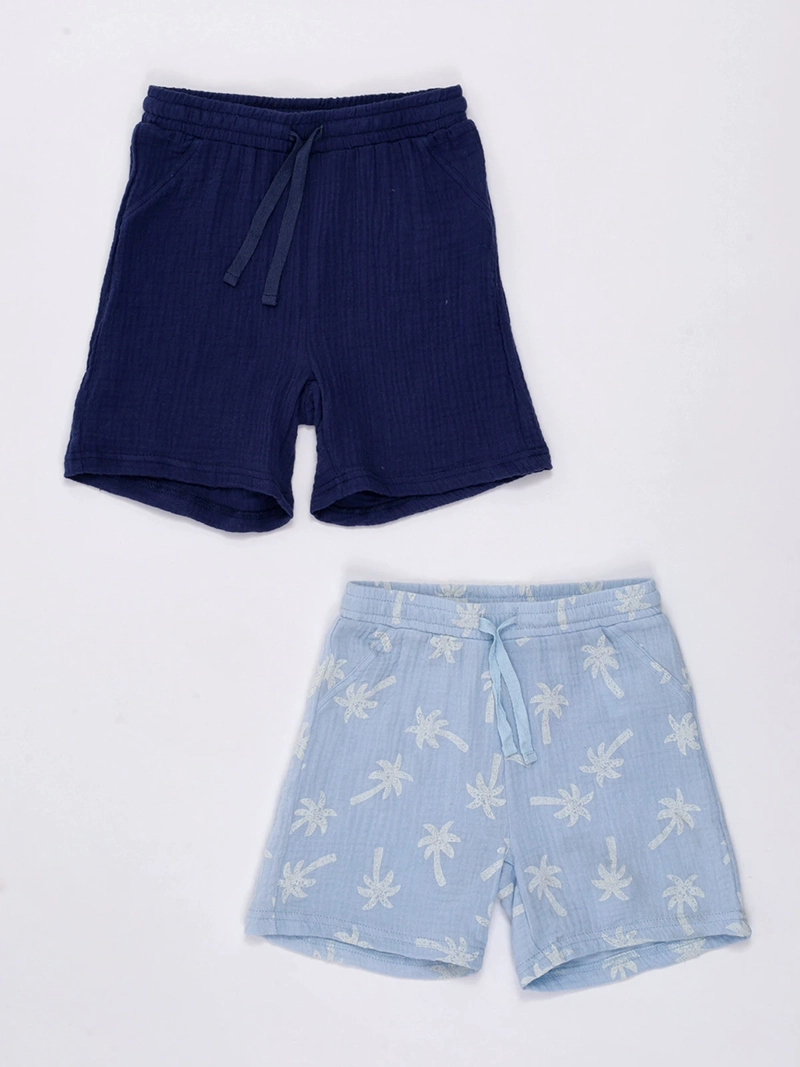 PACK X2 SHORT NIÑO BABY HARVEST ALGODÓN
