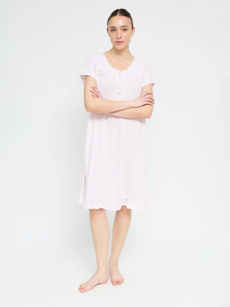 CAMISA MUJER AZIZ ALGODÓN PRINT - 2